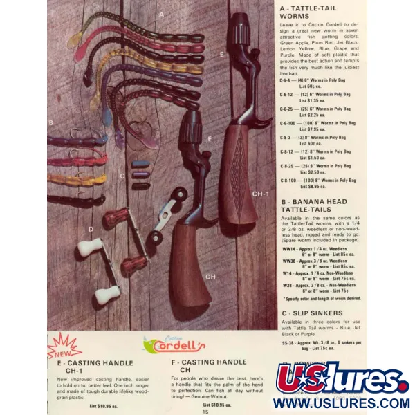 Cotton Cordell Banana Head Tattle-Tail Jig, Zwart, 14g, Wierbeschermer, #11260