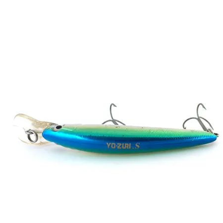 Yo-Zuri Tx-minnow Jr Zinkende Plug, Blauw/Groen, 10g, #10960