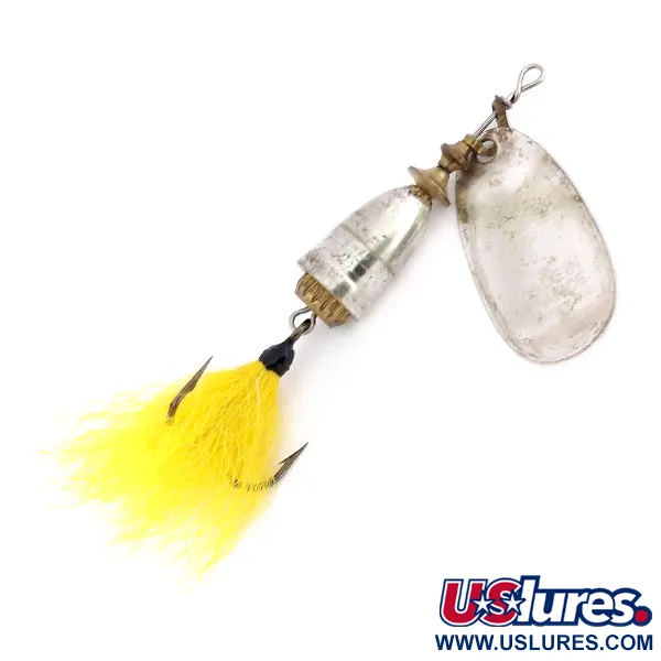 Blue Fox Super Vibrax 3 Foxtail Spinner, Zilver, 8g, verenstaart, #10003