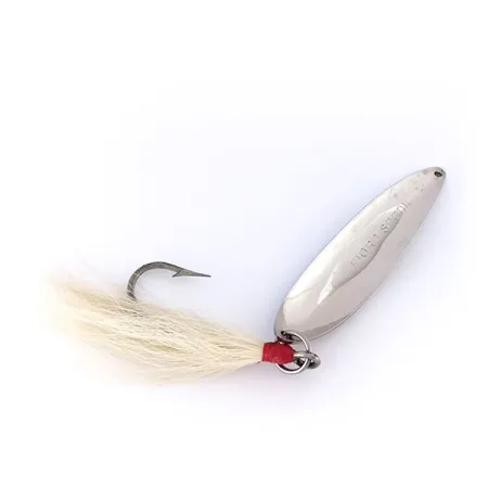 Acme Fiord Spoon Lepel, Nikkel / Blauw, 21g, Bucktail, #10007