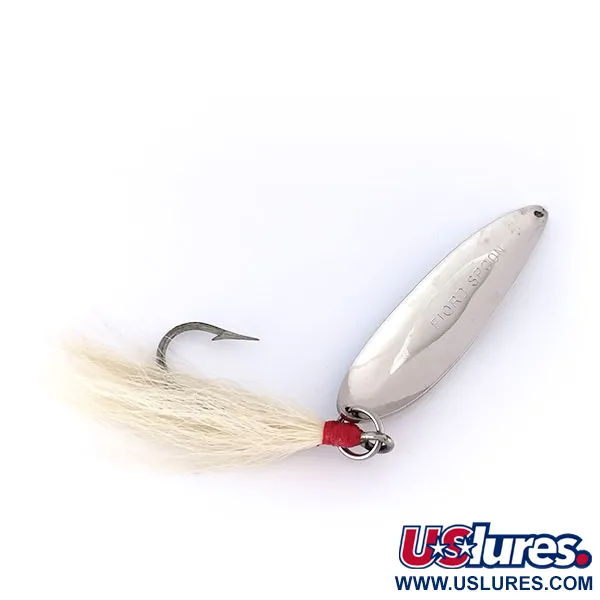 Acme Fiord Spoon Lepel, Nikkel / Blauw, 21g, Bucktail, #10007