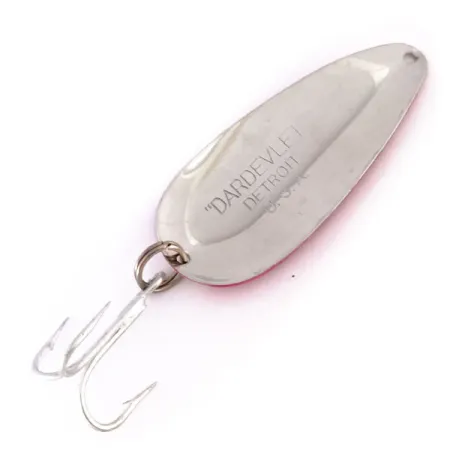 Dardevle Dardevlet Lepel, Rood / Wit / Nikkel, 21g, Detroit, #10009