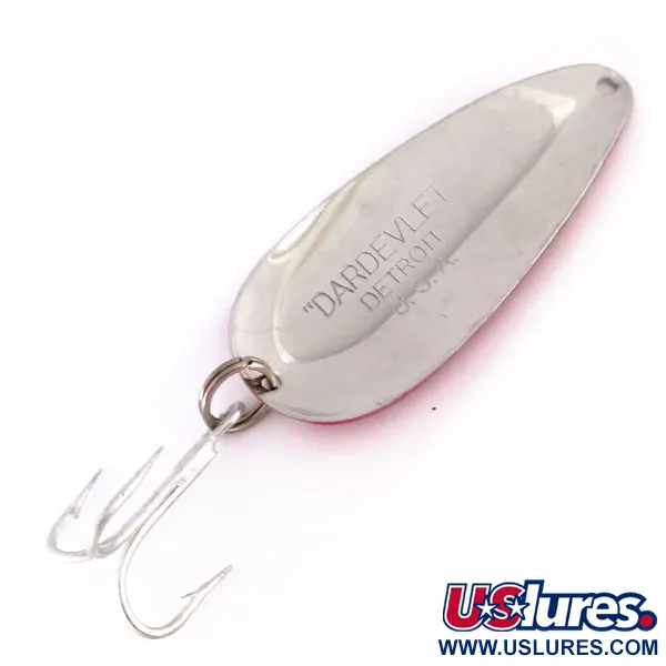 Dardevle Dardevlet Lepel, Rood / Wit / Nikkel, 21g, Detroit, #10009