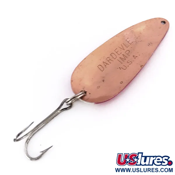 Eppinger Dardevle Imp Lepel, Rood / Wit / Koper, 11g, #10012