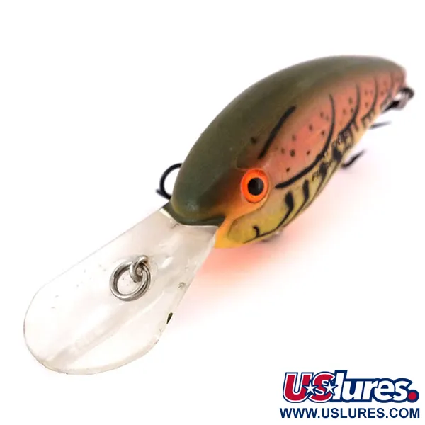 Excalibur Bomber Fat Free Fingerling Crankbait, Kreeft, 12g, #10020