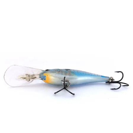 Rapala Glass Shad Rap Plug, Blauw-Zilver, 9g, suspending, #10028