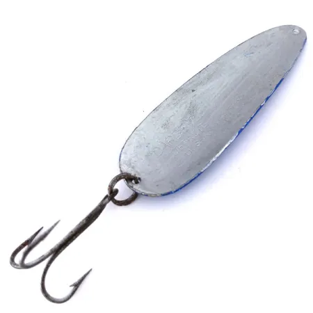 Eppinger Dardevle, 28g Blauw/Wit/Zilver, Lepel #10037