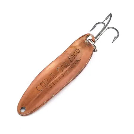 Dardevle Cop-E-Cat 7300 Lepel, Gehamerd koper, 10g, #10055