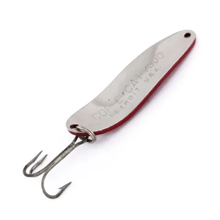 Dardevle Cop-E-Cat 7300 Lepel, Rood/Wit/Nikkel, 14g, Detroit, #10056