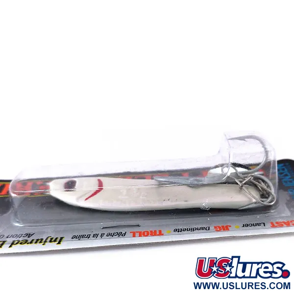 Luhr Jensen Crippled Herring Jig, Roze Parel, 42g, Dreg, #10071