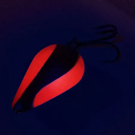 Acme Stee-Lee UV Lepel, Nikkel / Oranje, 14g, UV-actief, #10371