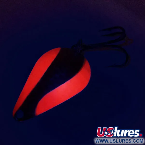 Acme Stee-Lee UV Lepel, Nikkel / Oranje, 14g, UV-actief, #10371