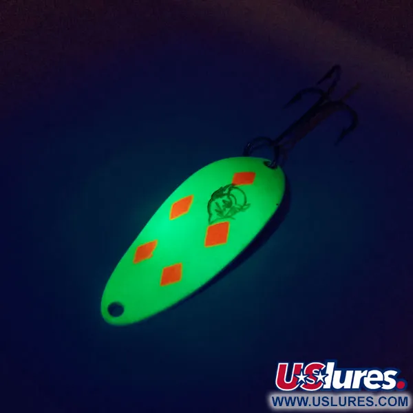 Eppinger Dardevle Devle Dog 5300 UV Lepel, Geel/Rood, 10g, UV, #10084