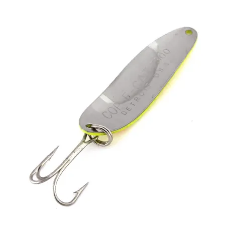 Dardevle Cop-E-Cat 7300 UV Lepel, Geel/Rood/Nikkel, 10g, UV-Glow, #10110