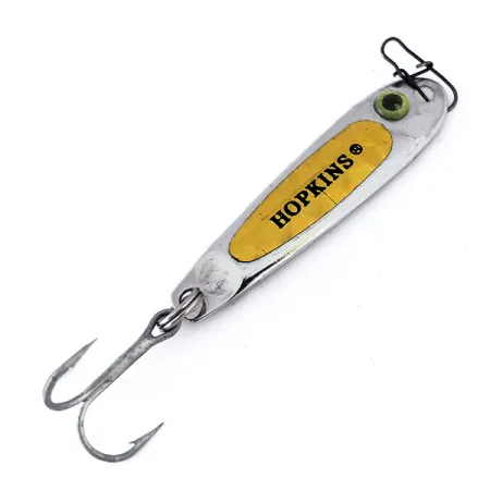Hopkins Smoothie Jigging Lepel, Nikkel / Geel / Blauw, 11g, #10114