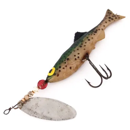 Renosky Sonic Swing Minnow, Silver / Trout, 14g, Spinnerblad, #10135