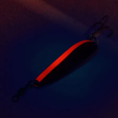 Luhr Jensen Krocodile Die #4 UV Lepel, Goud/Oranje, 21g, UV, #10159