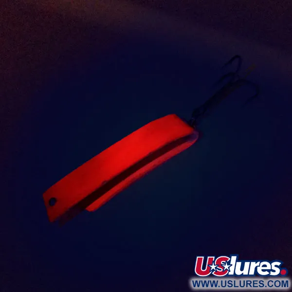 Luhr Jensen Super-Duper 509 UV Lepel, Rood, 11g, UV-actief, #10160