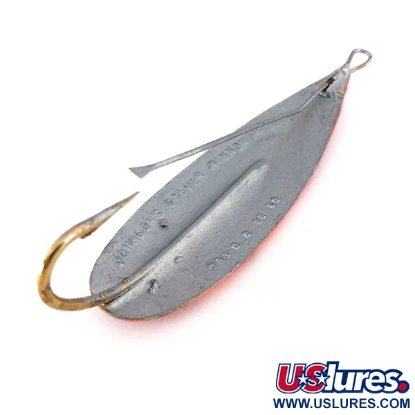 Johnson Silver Minnow UV Lepel, Orange Black Tiger, 17g, #10161