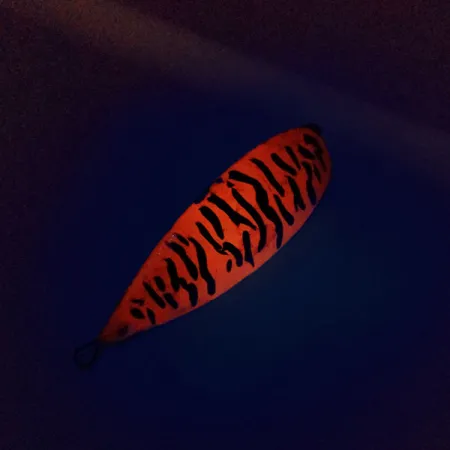 Johnson Silver Minnow UV Lepel, Orange Black Tiger, 17g, #10161