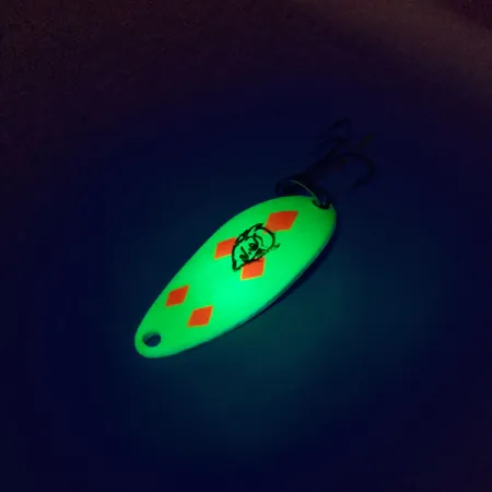 Eppinger Dardevle Devle Dog 5200 UV Lepel, Geel/Rood/Nikkel, 7g, #10162