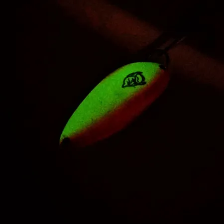 Eppinger Dardevle Devle Dog Lepel, Wit/Oranje/Nikkel, 18g, #10166