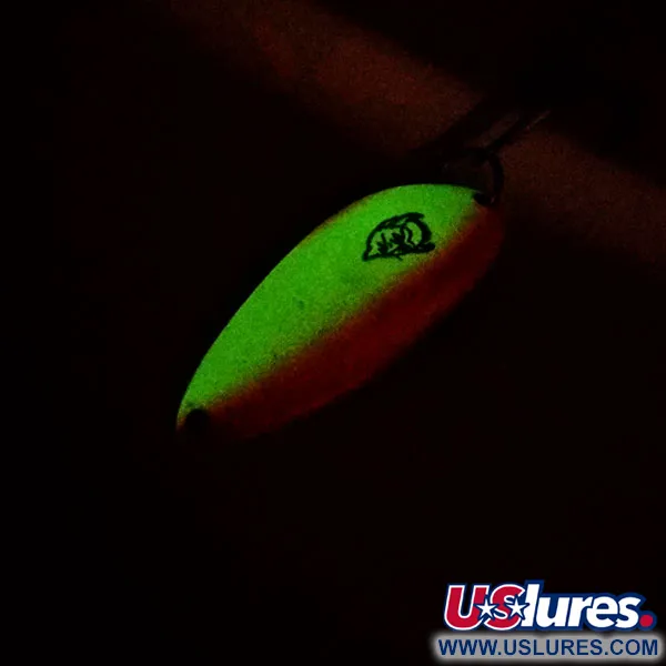 Eppinger Dardevle Devle Dog Lepel, Wit/Oranje/Nikkel, 18g, #10166