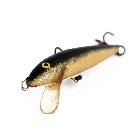 Rapala Original Floater F9 Plug, G (Gold), 4g, Balsa, #10171