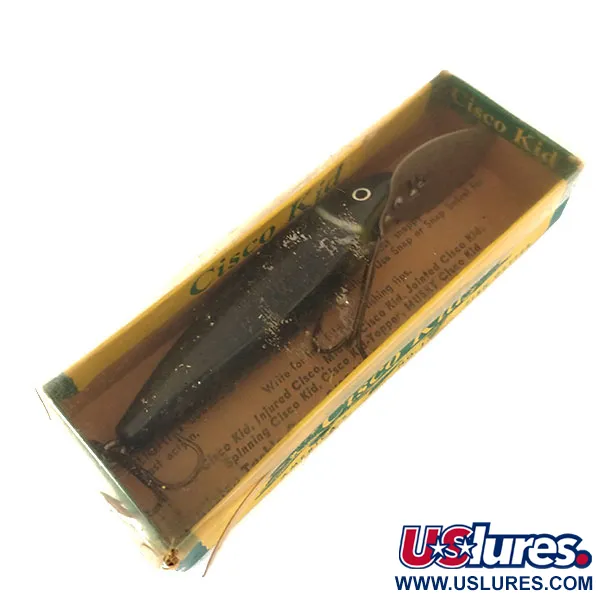 Wallsten Tackle Cisco Kid Plug, Zwart, 14g, Verstelbare lip, #10173