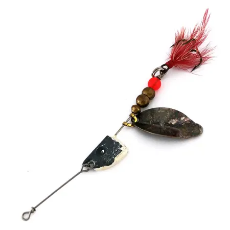 Mepps Lusox 1 Spinner, Messing, 10g, Loden kop, #10198