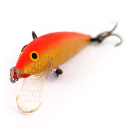 Rapala Original Floater F7 Plug, Oranje Goud, 4g, Balsa, #10216