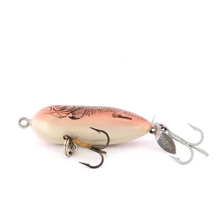 Heddon Tiny Torpedo Oppervlakkunstaas, Blauw-Roze, 7g, Propeller, #10220