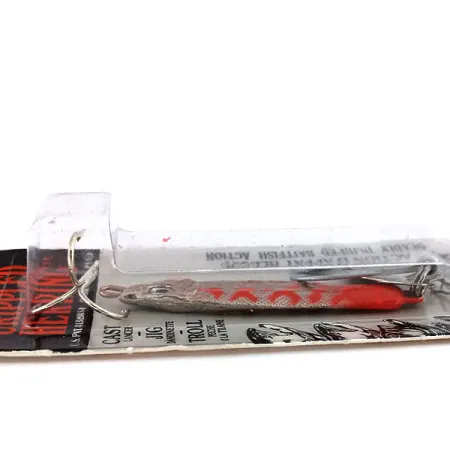 Luhr Jensen Crippled Herring Lepel, Fire Red, 21g, Blad, #10235