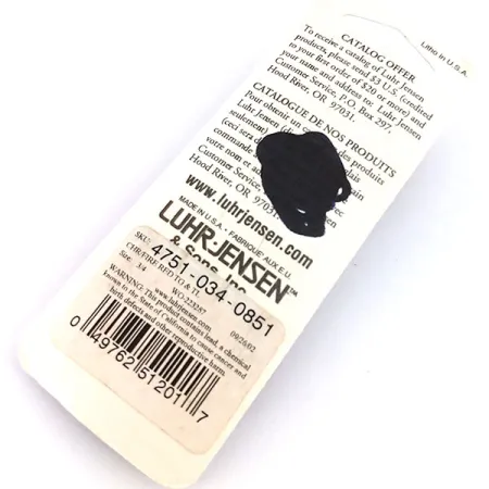 Luhr Jensen Crippled Herring Lepel, Fire Red, 21g, Blad, #10235