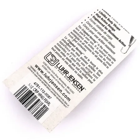 Luhr Jensen Crippled Herring Jig, Pink Pearl, 42g, Enkele haak, #10376