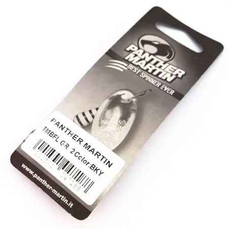 Panther Martin 2 Spinner, Black / Yellow, 2.5g, In-line blad, #10242