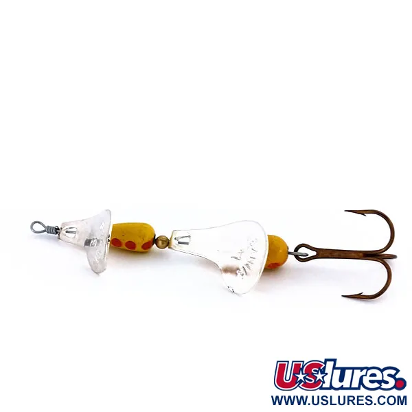 Panther Martin Minken Tandem Spinner, Nikkel/Geel/Rood, 14g, #10868