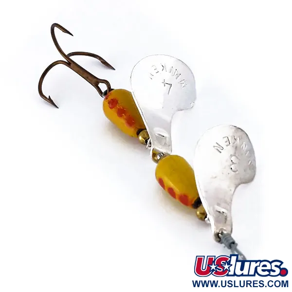 Panther Martin Minken Tandem Spinner, Nikkel/Geel/Rood, 14g, #10868