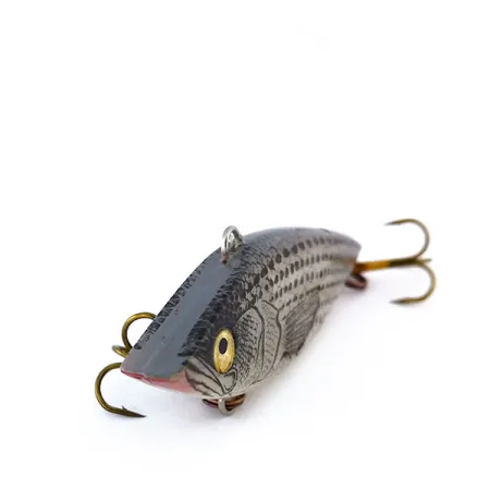 Cotton Cordell Hot Spot Lipless, Zilver Zwart, 9g, Bronzen Dreggen, #10264