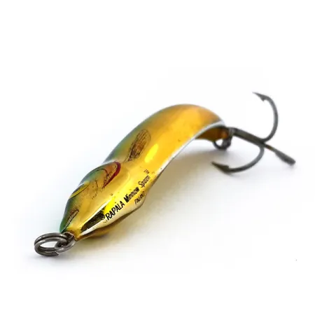 Rapala Minnow Spoon Lepel, Goud/Groen, 15g, Schubpatroon, #10269