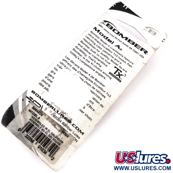 Bomber Model 7A Baby Striper Plug, Kreeft, 9g, Drijvend, #10284