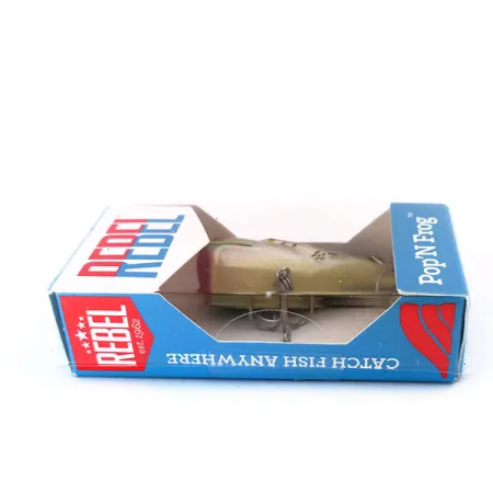 Rebel Pop'N Frog Popper, Groene Kikker, 7g, Rode Holle Mond, #10286