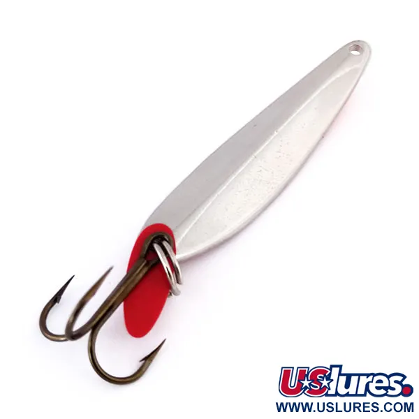 Bay de Noc Swedish Pimple 6 Lepel, Nikkel/Oranje, 14g, Glow, #10291