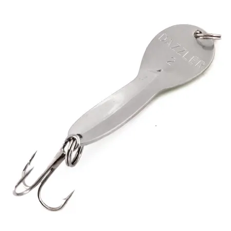 Acme Dazzler #2 Lepel, Chartreuse/Nikkel, 7g, Prisma Inlay, #10300