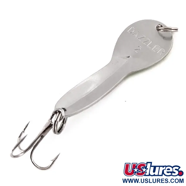 Acme Dazzler #2 Lepel, Chartreuse/Nikkel, 7g, Prisma Inlay, #10300