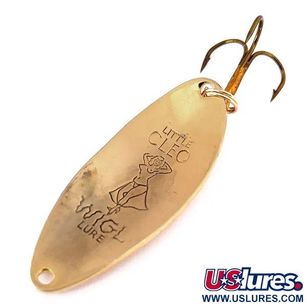 Seneca Little Cleo (Hula Girl) Lepel, Goud, 14g, Collectible, #10303