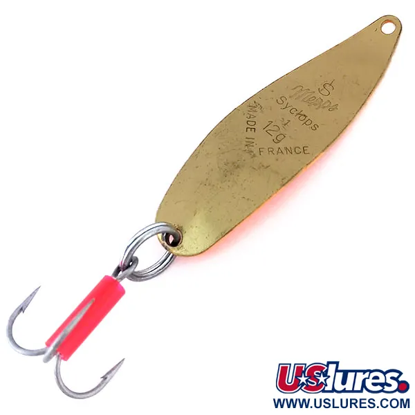 Mepps Syclops 1 Lepel, Oranje, 12g, UV-reflectie, #10305