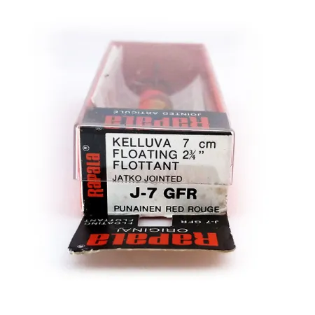 Rapala Jointed J-7 Gedeelde Plug, GFR, 4g, Balsahout, #10316