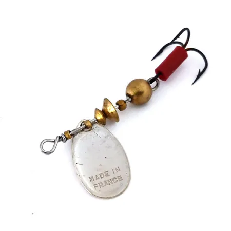 Mepps Aglia 0 Spinner, Zilver, 2.5g, Klassiek Blad, #10339