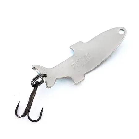 Acme Phoebe Lepel, Nikkel / Blauw, 4g, Vis-silhouet, #10352